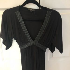 Sky Brand Black braided leather S